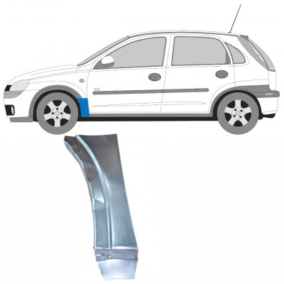 Pannello di riparazione parafango anteriore per Opel Corsa C 2000-2010 / Sinistra 10179