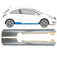 Sottoporta Lamiera Completo per Opel Corsa D 2006-2015 / Sinistra+Destra / HATCHBACK / Set 14574