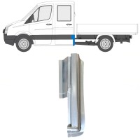 Lamiera di riparazione dell'angolo posteriore per Volkswagen Crafter 2005-2017 / Destra 15509