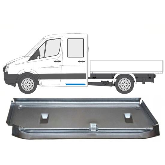 Lamierato riparazione gradino per Volkswagen Crafter 2005-2017 / Sinistra 15369