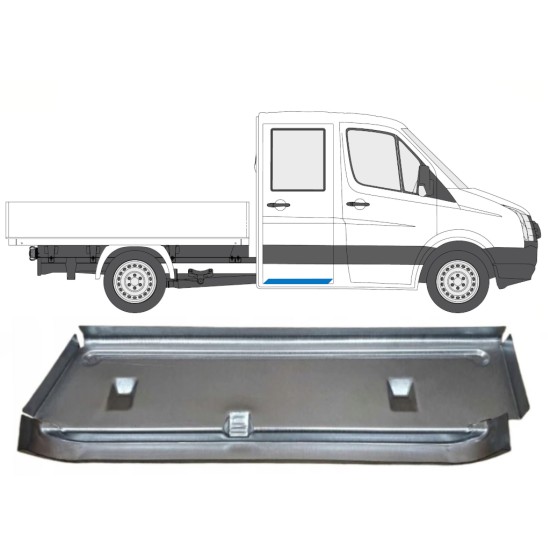 Lamierato riparazione gradino per Volkswagen Crafter 2005-2017 / Destra 15368