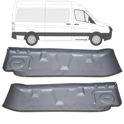 Lamierato riparazione gradino per Volkswagen Crafter 2005-2017 / Sinistra+Destra / Set 15544