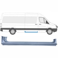 Pannello di riparazione sottoporta porta scorrevole per Volkswagen Crafter 2005-2017 / Destra 13437
