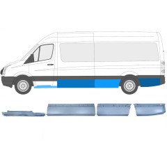 Set di pannelli di riparazione per Volkswagen Crafter 2005-2017 / Sinistra / 14505