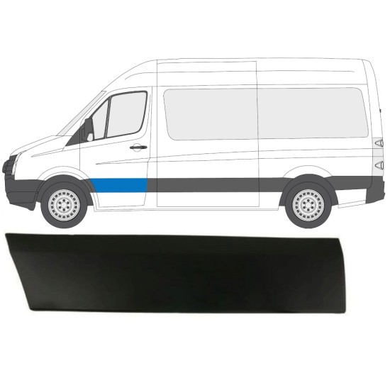 Modanatura porta anteriore per Volkswagen Crafter 2005-2017 / Sinistra 13686