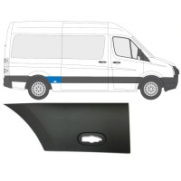 Modanatura laterale parafango posteriore per Volkswagen Crafter 2005-2017 / Destra 13822