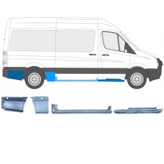 Set di pannelli di riparazione per Volkswagen Crafter 2005-2017 / Destra / 14502