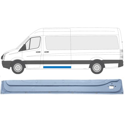 Pannello di riparazione porta scorrevole interno per Volkswagen Crafter 2005-2017 / Sinistra 15545