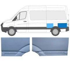 Pannello di riparazione parafango posteriore per Volkswagen Crafter 2005-2017 / Sinistra / Set 15517