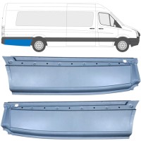 Pannello di riparazione parafango posteriore per Volkswagen Crafter 2005-2017 / Sinistra+Destra / Set 14359