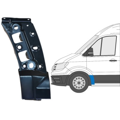 Pannello di riparazione parafango anteriore per Volkswagen Crafter 2017- / Sinistra 16087