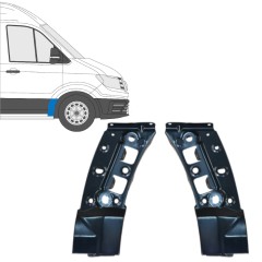 Pannello di riparazione parafango anteriore per Volkswagen Crafter 2017- / Sinistra+Destra / Set 16088