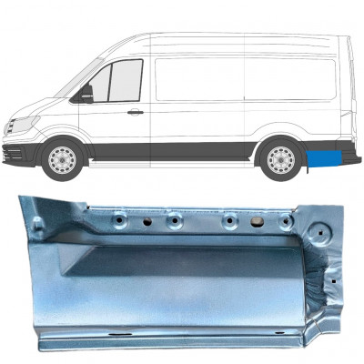 Pannello di riparazione parafango posteriore per Volkswagen Crafter 2017- / Sinistra 11593
