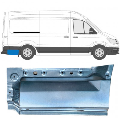 Pannello di riparazione parafango posteriore per Volkswagen Crafter 2017- / Destra 11592