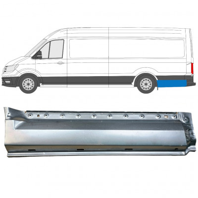 Pannello di riparazione parafango posteriore per Volkswagen Crafter 2017- / Sinistra 11596