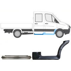 Set di pannelli di riparazione per Volkswagen Crafter 2005-2017 / Destra / 15538