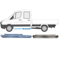 Set di pannelli di riparazione per Volkswagen Crafter 2005-2017 / Sinistra / 15537