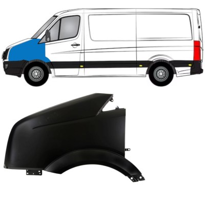 Parafango anteriore per Volkswagen Crafter 2005-2017 / Sinistra 15353