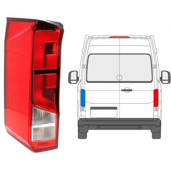 Fanale posteriore per MAN TGE 2016- / Sinistra 15195