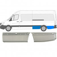 Pannello di riparazione parafango posteriore per Mercedes Sprinter 2006-2018 / Sinistra / Set 10514