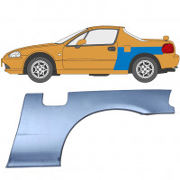 Pannello di riparazione parafango posteriore per Honda Civic Del Sol 1992-1998 / Sinistra 5645