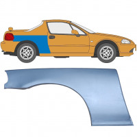 Pannello di riparazione parafango posteriore per Honda Civic Del Sol 1992-1998 / Destra 5649