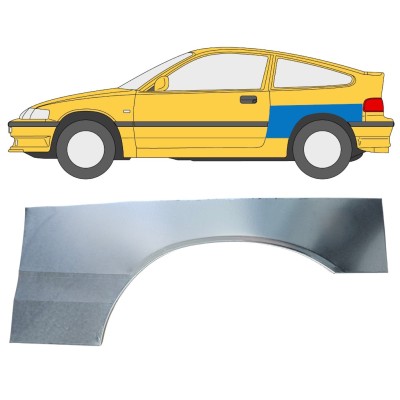 Pannello di riparazione parafango posteriore per Honda CRX 1987-1992 / Sinistra 16338