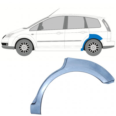 Pannello di riparazione parafango posteriore per Ford Focus C-MAX 2003-2007 / Sinistra 11881