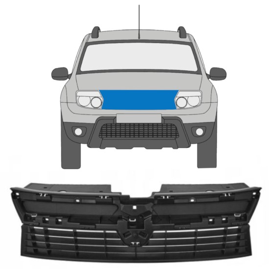 Griglia per Dacia Duster 2010-2012 16216