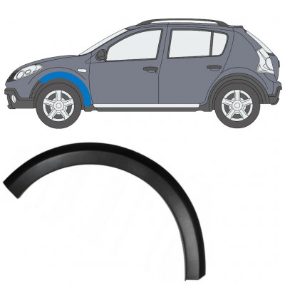Modanatura parafango anteriore per Dacia Sandero 2008-2012 / Sinistra 9032
