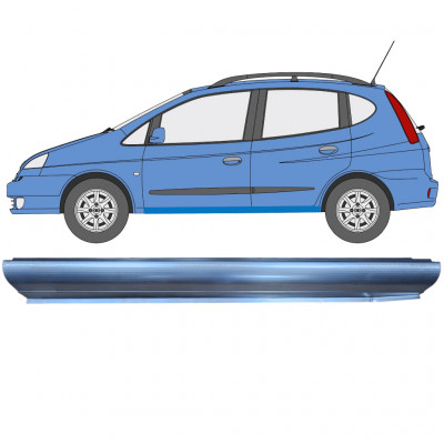Pannello di riparazione sottoporta lamiera per Daewoo Tacuma 2000-2004 / Sinistra 8179