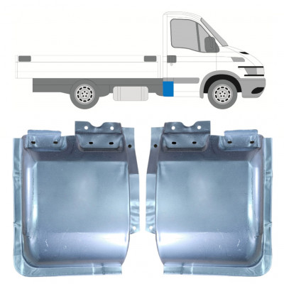 Lamiera di riparazione dell'angolo posteriore per Iveco Daily 1999-2014 / Sinistra+Destra / Set 10051