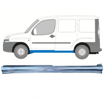 Sottoporta Lamiera Completo per Fiat Doblo 2001-2010 / Sinistra 11467