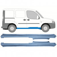 Sottoporta Lamiera Completo per Fiat Doblo 2001-2010 / Sinistra+Destra / Set 11465