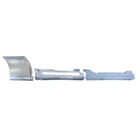 Set di pannelli di riparazione per Fiat Doblo 2010-2022 / Destra / 15000