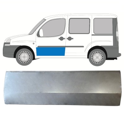 Pannello di riparazione porta anteriore per Fiat Doblo 2001-2010 / Sinistra 14619
