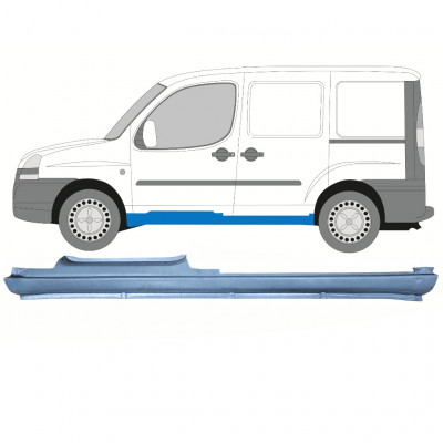 Sottoporta Lamiera Completo per Fiat Doblo 2001-2010 / Sinistra 11464