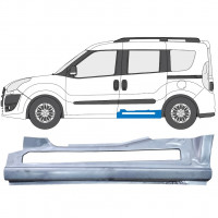 Pannello di riparazione sottoporta lamiera per Fiat Doblo 2010-2022 / Sinistra 12746