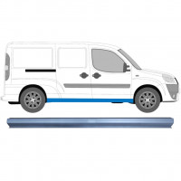 Pannello di riparazione sottoporta lamiera per Fiat Doblo 2001-2010 / Sinistra = Destra (simmetrico) 5455