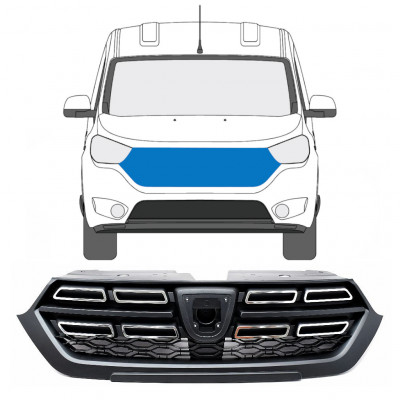 Griglia per Dacia Dokker 2012- 7528