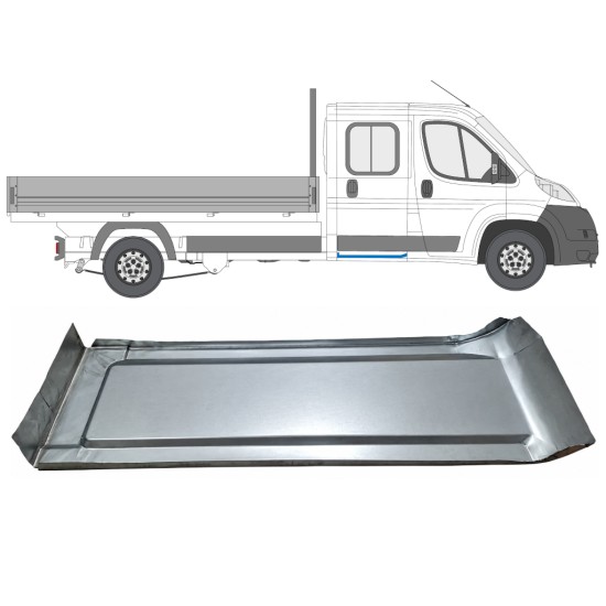Lamierato riparazione gradino per Citroen Jumper 2006-2026 / Destra 17075