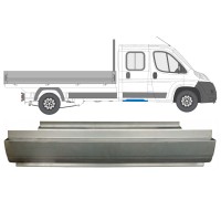 Lamiera di riparazione sottoporta posteriore per Peugeot Boxer 2006-2025 / Sinistra = Destra (simmetrico) 15450