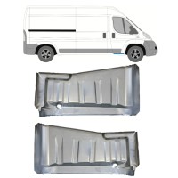 Lamierato riparazione gradino per Fiat Ducato 2006-2025 / Sinistra+Destra / Set 15061