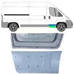 Lamiera di riparazione interno ed esterno porta anteriore per Peugeot Boxer 2006-2025 / Destra / Set 15476