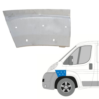 Pannello di riparazione parafango anteriore per Citroen Jumper 2006-2014 / Sinistra 15379