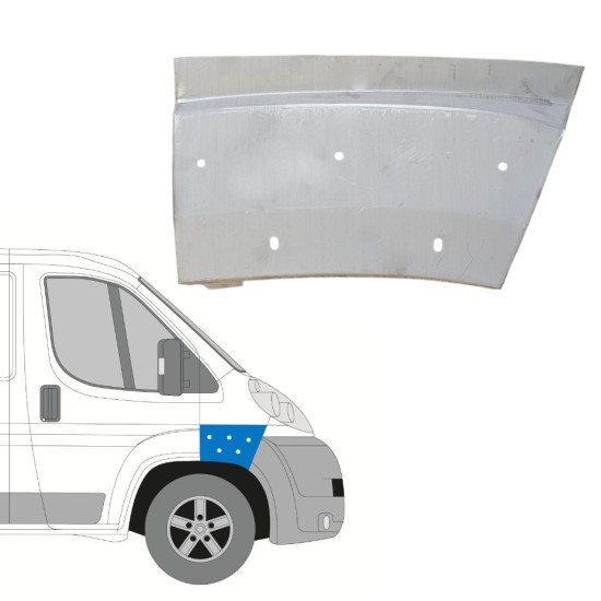 Pannello di riparazione parafango anteriore per Citroen Jumper 2006-2014 / Destra 15378