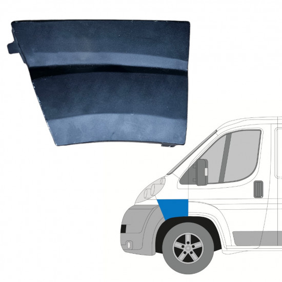 Pannello di riparazione parafango anteriore per Peugeot Boxer 2006-2014 / Sinistra 13371