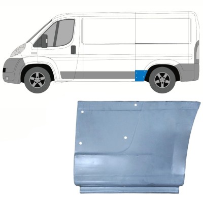 Pannello di riparazione parafango posteriore per Fiat Ducato 2006-2025 / Sinistra 15112