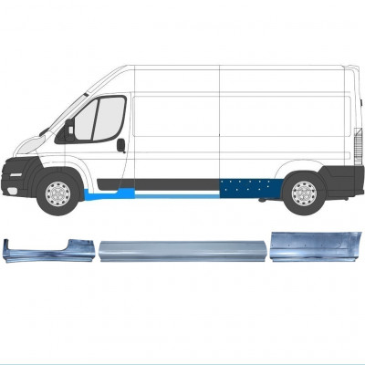 Set di pannelli di riparazione per Fiat Ducato 2006-2025 / Sinistra / 12421