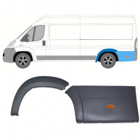 Modanatura laterale parafango posteriore con lampada per Citroen Jumper 2006-2014 / Sinistra / Set 10246